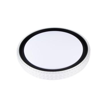 Imagem de Plafon Nordecor Kenle 2664 Redondo Led Bivolt Preto Preto 2664