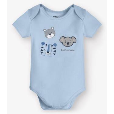 Imagem de Body Menino Cotton Leve Azul - Trick Nick, M, Azul