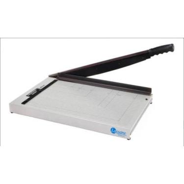 Imagem de Guilhotina A3 para papel manual 46cm em aço para 15 Folhas - Lassane