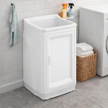 Imagem de Gabinete Para Lavandera Com Tanque Astra 22 Litros - BELLI MÓVEIS, Bra