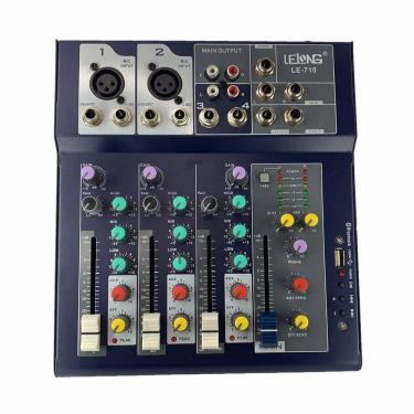 Imagem de Mesa De Som 4 Canais Com Usb E Bluetooth Le 710