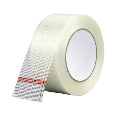 Imagem de Fita Adesiva De Fibra De Vidro Reforçada Super Forte E Resistente Ao D