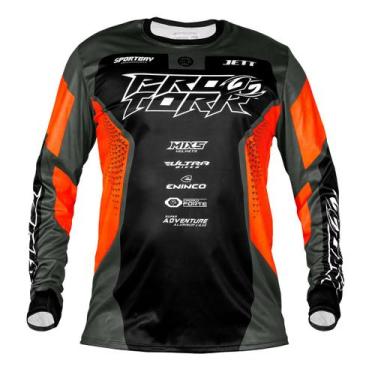 Imagem de Camisa Infantil Motocross Pro Tork Hero 2026 Em Poliéster Gola Redonda