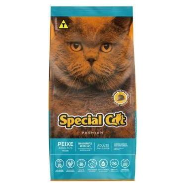 Imagem de Ração Special Cat Premium Peixe para Gatos Adultos 10 kg - Special Dog