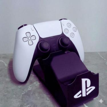 Imagem de Suporte Duplo para Controle PlayStation PS3 e PS4  Base Organizadora G