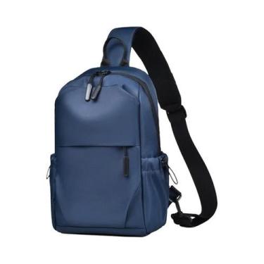 Imagem de Bolsa Transversal Masculina De Grande Capacidade, Estilosa E Multifunc