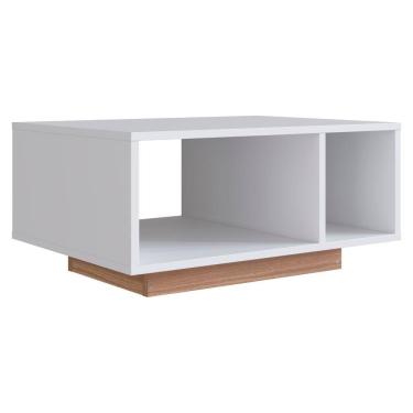 Imagem de Mesa de Centro Para Sala 2 Nichos 60X45 cm B58 NOVAM