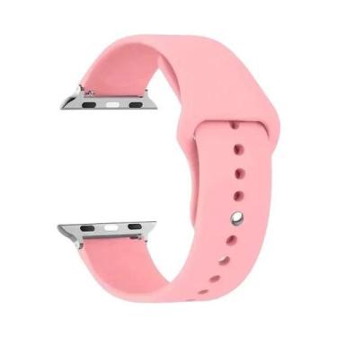 Imagem de Pulseira De Silicone Para Apple Watch Série 7 6 5 4 3 SE 8 Ultra 38mm 