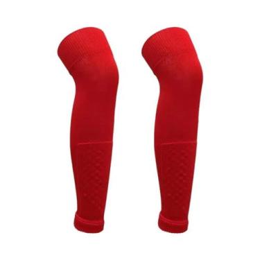 Imagem de Meias De Proteção Para Pernas De Futebol Respiráveis Para Adultos E Cr