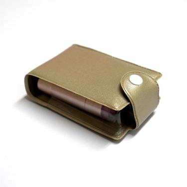 Imagem de Porta Batom 2 Compartimentos Diversas Cores Cor:Dourado - WON Equipame