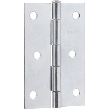 Imagem de Dobradiça Para Porta 2 Aço Carbono Zincado Vonder