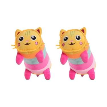 Imagem de Boneca De Pelúcia De Gato Sereia Para Crianças, Brinquedo De Desenho A