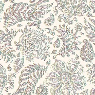 Imagem de Papel Parede Floral Flores Autocolante Sala Quarto Cozinha