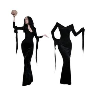 Imagem de Fantasia Da Família Addams Para Adultos E Crianças, Fantasia De Mortic