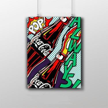 Imagem de Placa Decorativa Coca Cola Comércio Poster