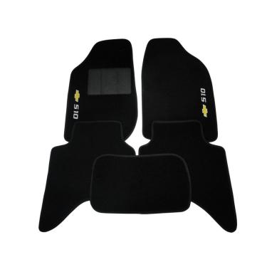 Imagem de Tapete Automotivo Carpete Linha Luxo Gm Nova S10