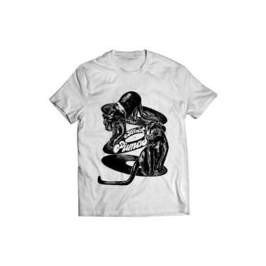 Imagem de Camiseta Masculina Black Pumas Colors - Ultrav Store, Branco, XG