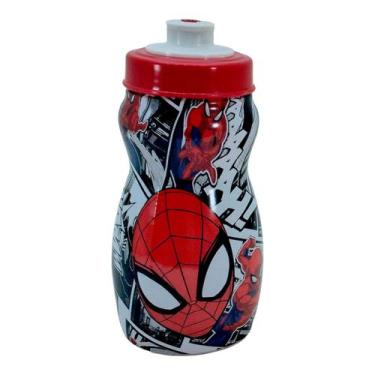 Imagem de Garrafa Infantil Squeeze Escolar 300ml Personagens Plasutil, Homem ara