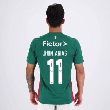 Imagem de Camisa Puma Palmeiras I 2026 11 Jhon Arias, M