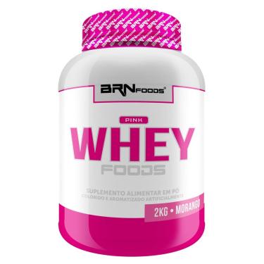 Imagem de PINK WHEY PROTEIN FOODS 2KG -BRNFOODS-Unissex
