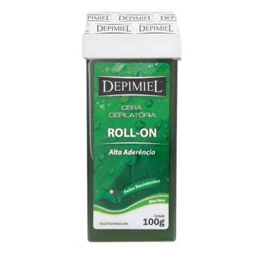 Imagem de Cera Depilatória Depimiel Roll-On Alta Aderência 100g