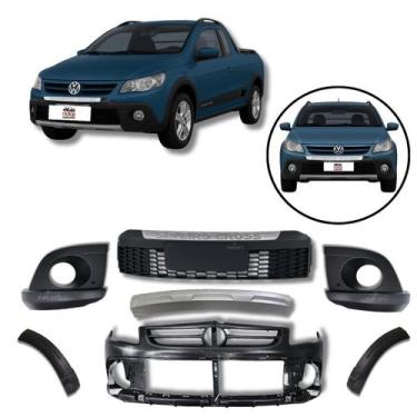 Imagem de Parachoque Saveiro Cross G5 2010 2011 2012 2013 - notari auto parts