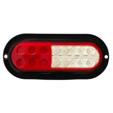 Imagem de Lanterna Traseira LED para Carretinha / Reboque Marte com Ré 12V 24V -