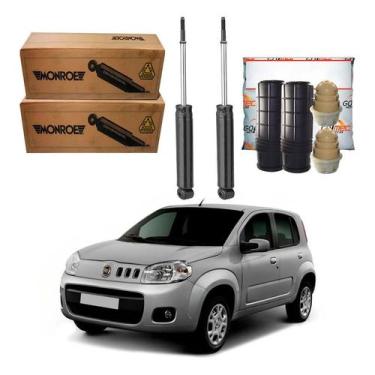 Imagem de Kit Amortecedor Traseiro Novo Uno 1.0 1.4 2010 A 2016 - Monroe