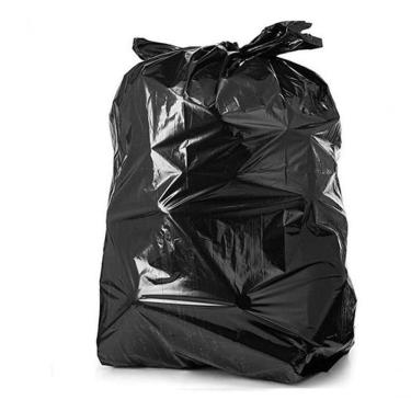 Imagem de Saco para Lixo Saco de Lixo 200 Litros Reforçado Preto 200L 100 Unidades Higipack