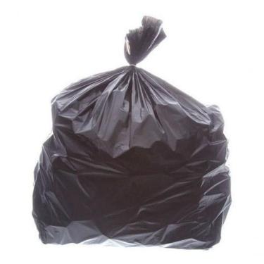 Imagem de Saco de Lixo Preto 30litros Reforçado 100unidades Super Resistente Padrão ABNT Preto Higipack