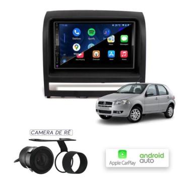 Imagem de Multimídia MP10 CarPlay e Android Auto Palio 2003 a 2012 - First Optio