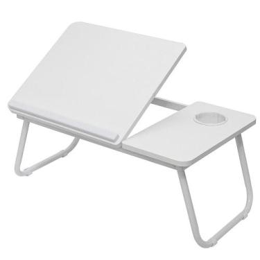Imagem de Suporte para notebook mesa em madeira cama ajustavel multifuncional so