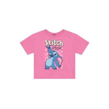 Imagem de Blusa infantil menina em malha do Stitch Brandili
