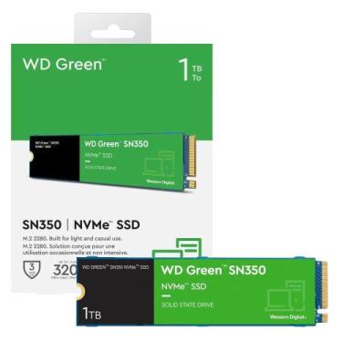 Imagem de HD SSD M.2 WD Green SN350 PCIE 3.0X4 NVME 1Tb WDS100T3G0C 5420 - Weste