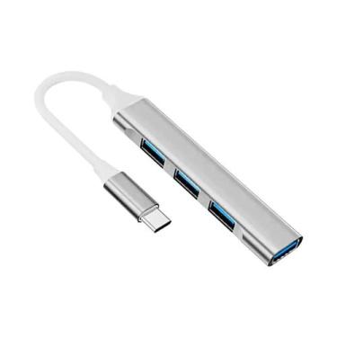 Imagem de Hub USB Tipo C 3.0 De 4 Portas Para Telefone E Tablet Android, Adaptad