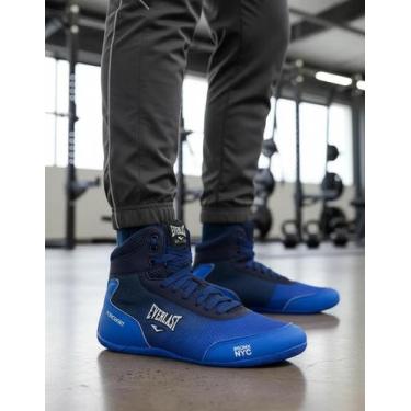 Imagem de Tênis Botinha Masculino Everlast Crossft Treino Royal, 42