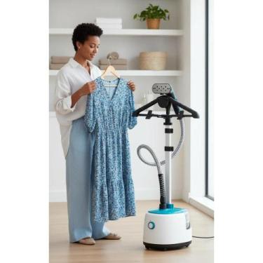 Imagem de Passadeira a Vapor Portátil 1800W 2L - Desamassa Roupas Fáci - Congrat