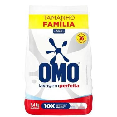 Imagem de Lava-roupas Omo Lavagem Perfeita Tamanho Família 2,4kg