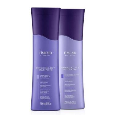 Imagem de Kit Shampoo Condicionador  Amend Expertise Specialist Blonde