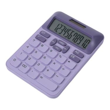 Imagem de Calculadora Mecânica de 12 Dígitos Energia Solar Display LCD
