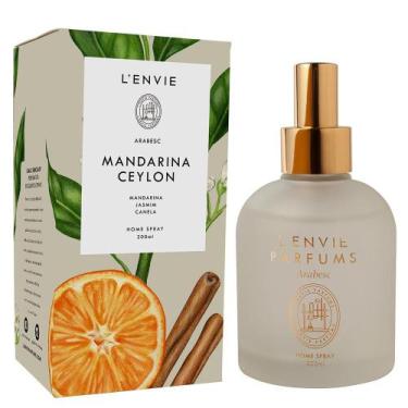 Imagem de Home Spray Lenvie Mandarina Ceylon Arabesc Ideal para Ambientes 200ml