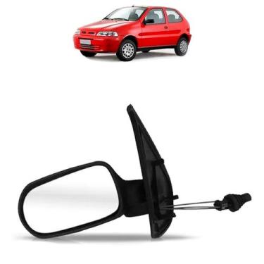 Imagem de Retrovisor Palio Fire 4 Portas 2001 2002 2003 Com Controle - RETROVEX,