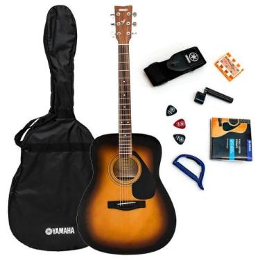 Imagem de Violão Yamaha Folk Acústico Aço F310P TBS Tobacco Brown SB