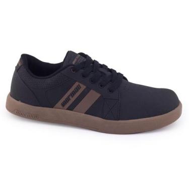 Imagem de Tênis Unissex Mormaii Urban Stripe2 203358 Street Wear Skate, Preto, M