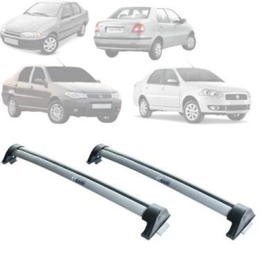 Imagem de Automotive Rack Teto Aluminio Fiat Palio 94-14 4Portas PRATA