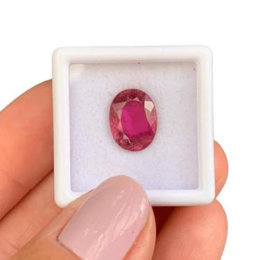 Imagem de Turmalina Rubelita Oval 3,44ct - ENE2ESE