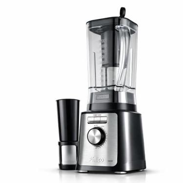 Imagem de Liquidificador Philco Easy Smart Turbo 3L 1200W Inox -, Preto, 110V