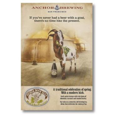 Imagem de Poster Cartaz Anchor Brewing Bebida Para Emoldurar 43cm - Armazm WEB, 