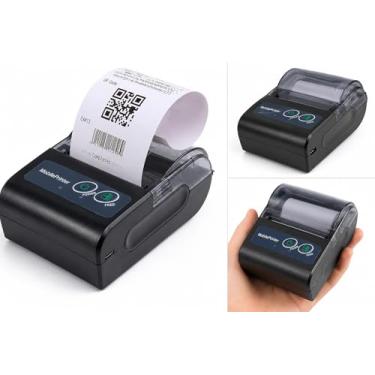 Imagem de Mini Impressora Bluetooth Térmica 58mm Super Premium