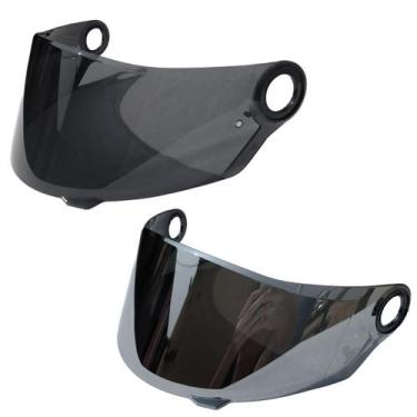 Imagem de Kit 2 Viseira Para Capacete Espelhada Ls2 FF358 FF392 FF396 FW3 GT Ant